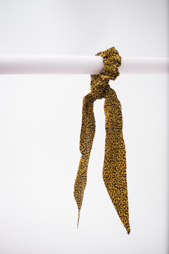 Scrunchie leopard print